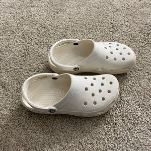 White Crocs